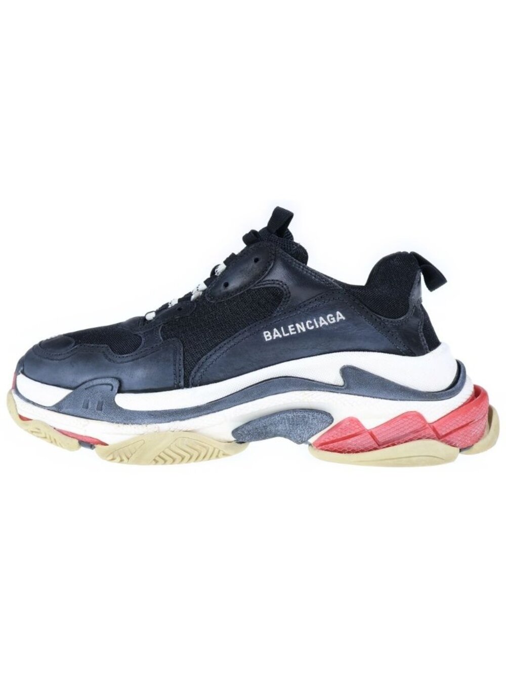 Balenciaga Triple S Trainers S Trainers Low-Top Sneakers Black